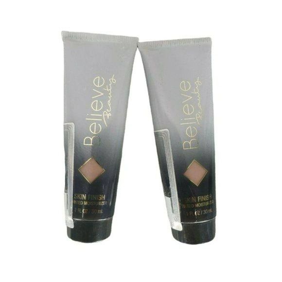 Believe Beauty Skin Finish Tinted Moisturizer Skin Face Mocha New  Lot of‎ 2 - Picture 1 of 6